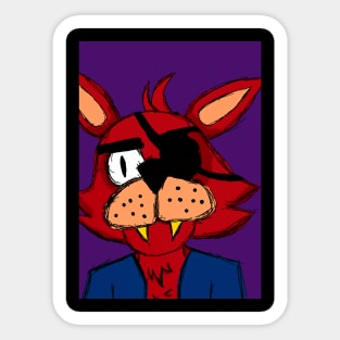 Foxy The Pirate Sticker